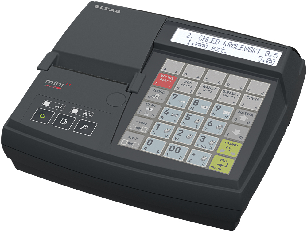Kasa Fiskalna - Elzab Mini LT Online BT/ WiFi - obrazek 4
